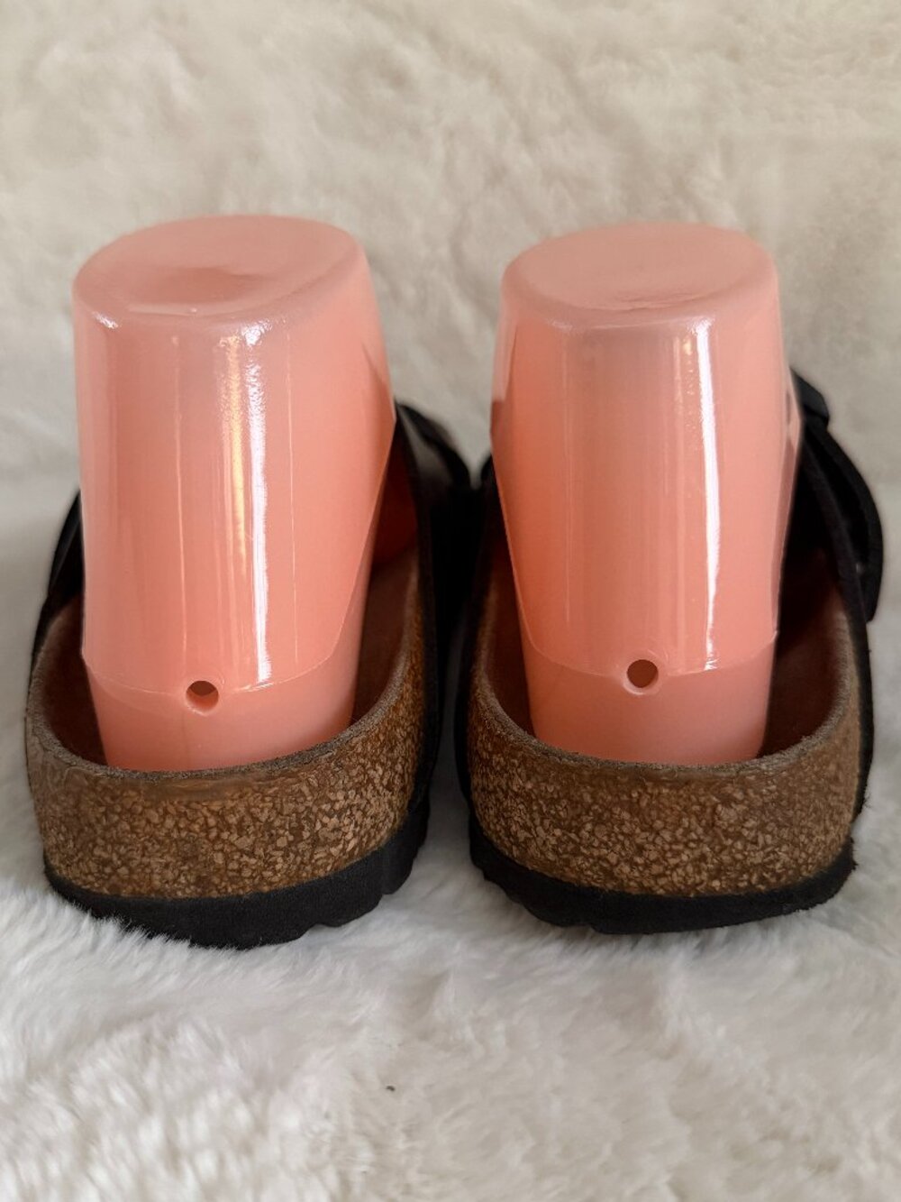 Birkenstock Arizona Women's Split Black Leather & Suede Sandal Size: 39 - Picture 6 of 15